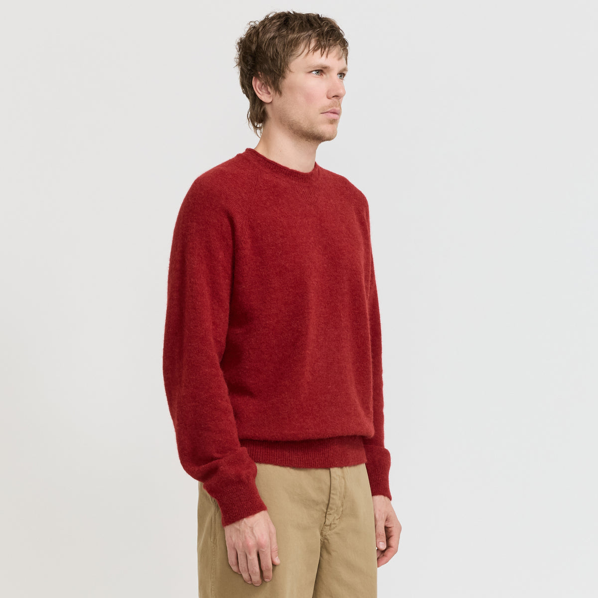 Norse Projects Nordrevik Baby Alpaca Sweater Cowhide - image 3