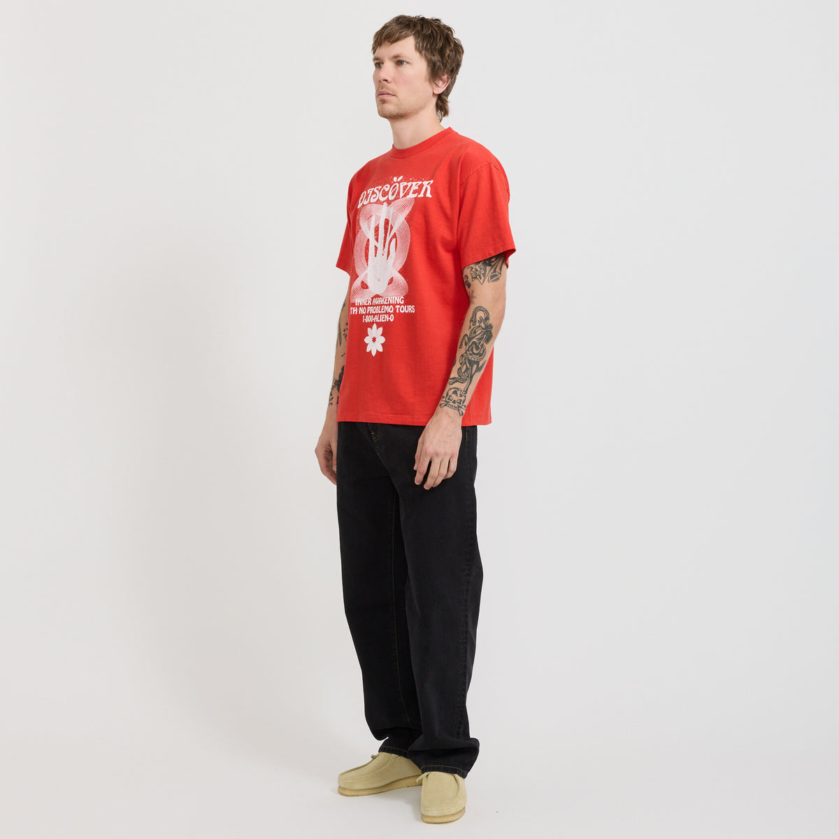 No Problemo Discovery SS Tee Red 6