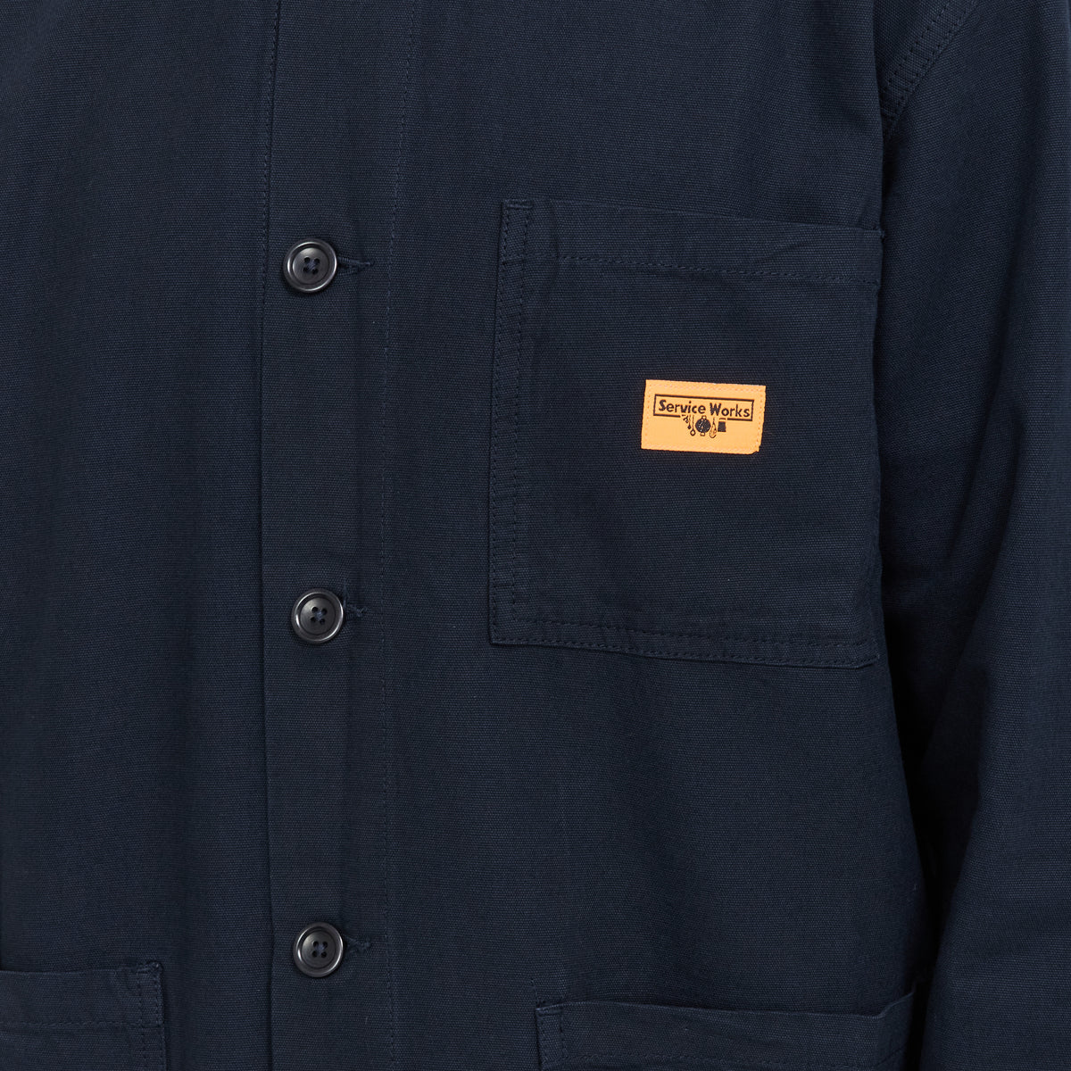 Service Works | Classic Chore Shirt Dark Navy | Maplestore