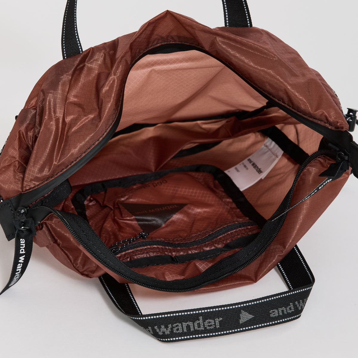 And Wander | Sil Mini Tote Bag Dark Pink | Maplestore