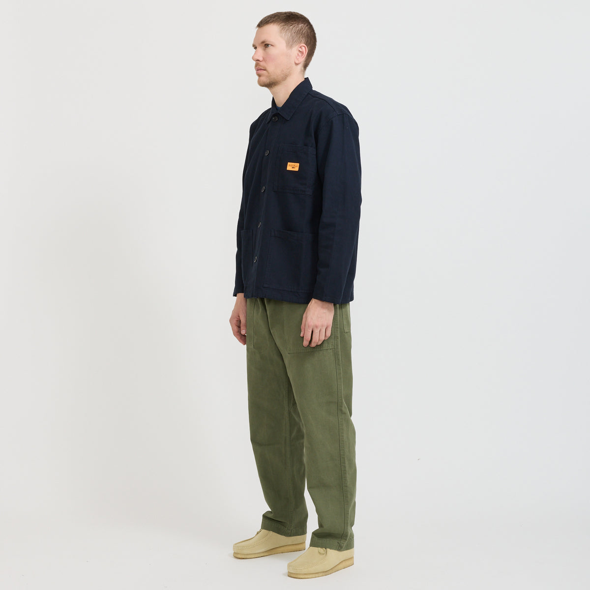 Service Works | Classic Chore Shirt Dark Navy | Maplestore