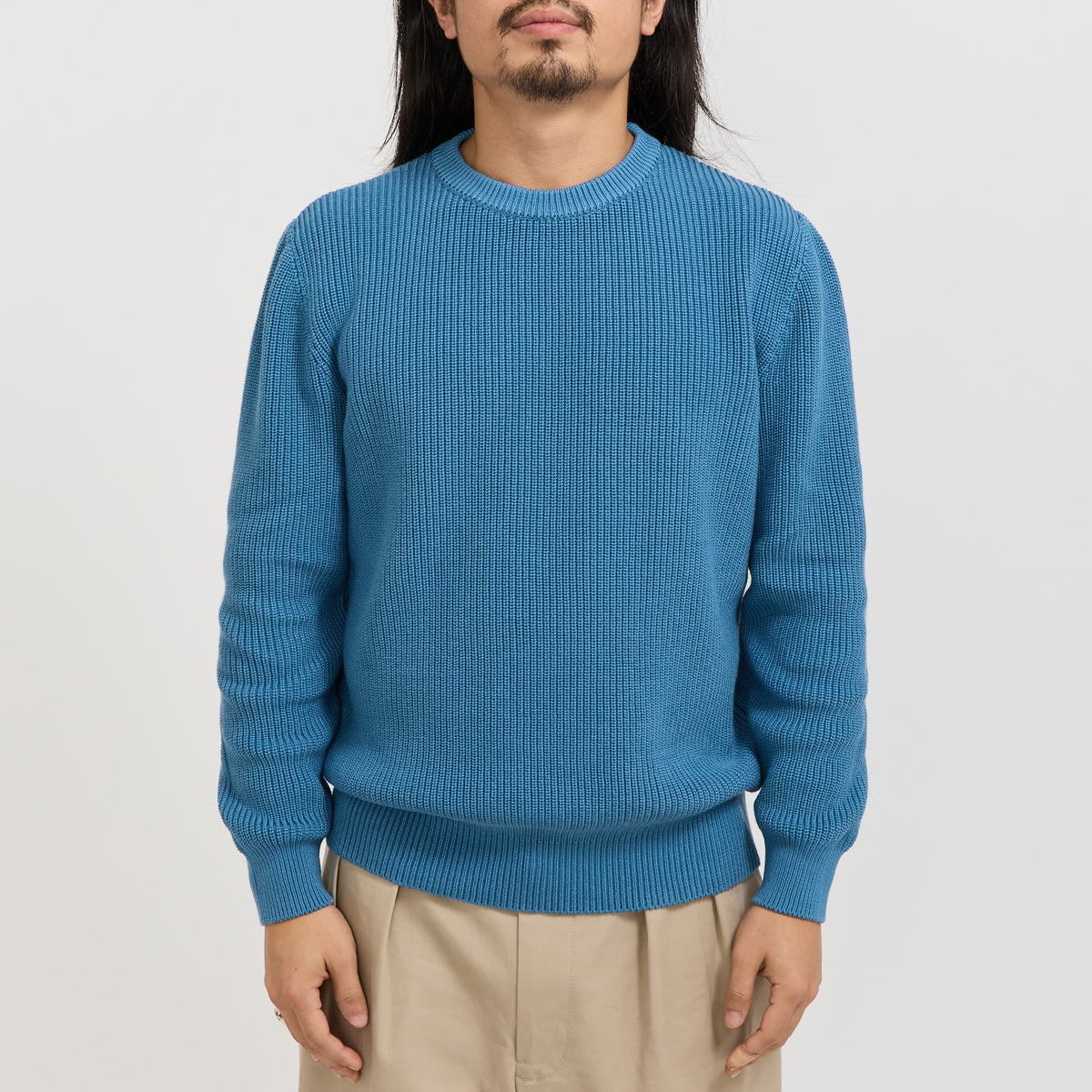Mooncastle | Cotton Heavy Weight Crewneck Ajisai | Maplestore
