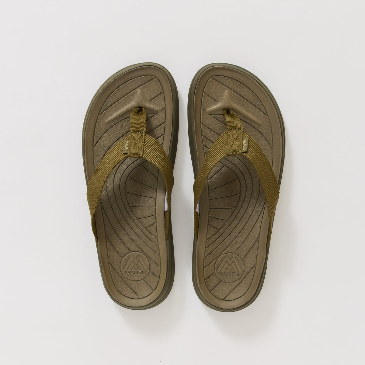 Malibu Sandals | Surfrider Polyester Olive | Maplestore