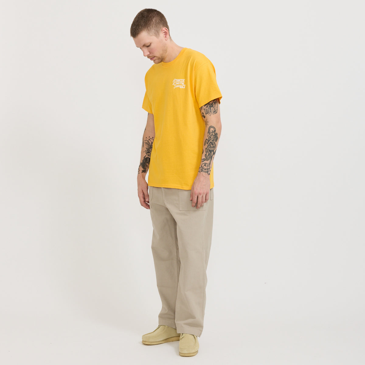 Atlantic Coastal Supplies | Standard Tee Yellow | Maplestore