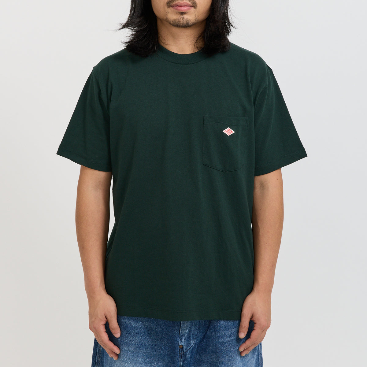 Danton | Pocket T-Shirt Dark Green | Maplestore