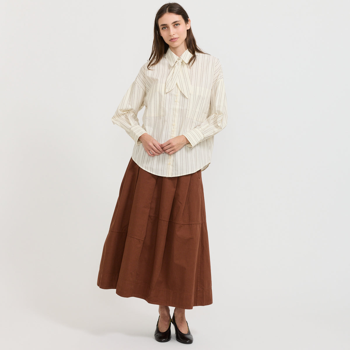 Sessun | Cecily Shirt Whibrowny | Maplestore
