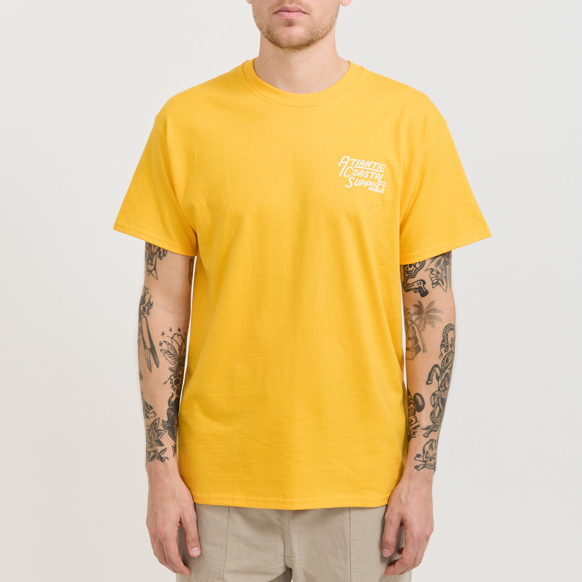 Atlantic Coastal Supplies | Standard Tee Yellow | Maplestore