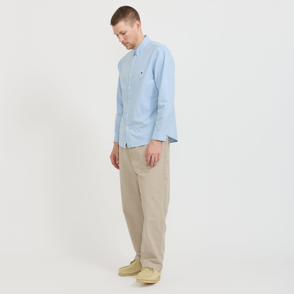 Service Works | Artichoke Oxford Shirt Blue | Maplestore
