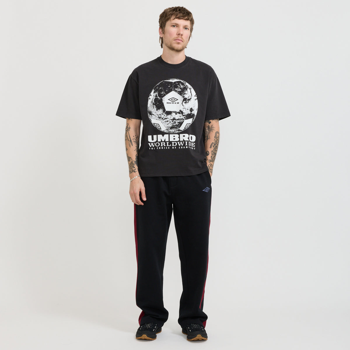Butter Goods x Umbro Sweatpants Black