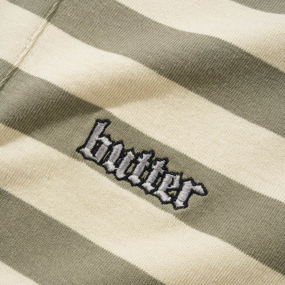 Striped Polo Shirt Beige / Tan