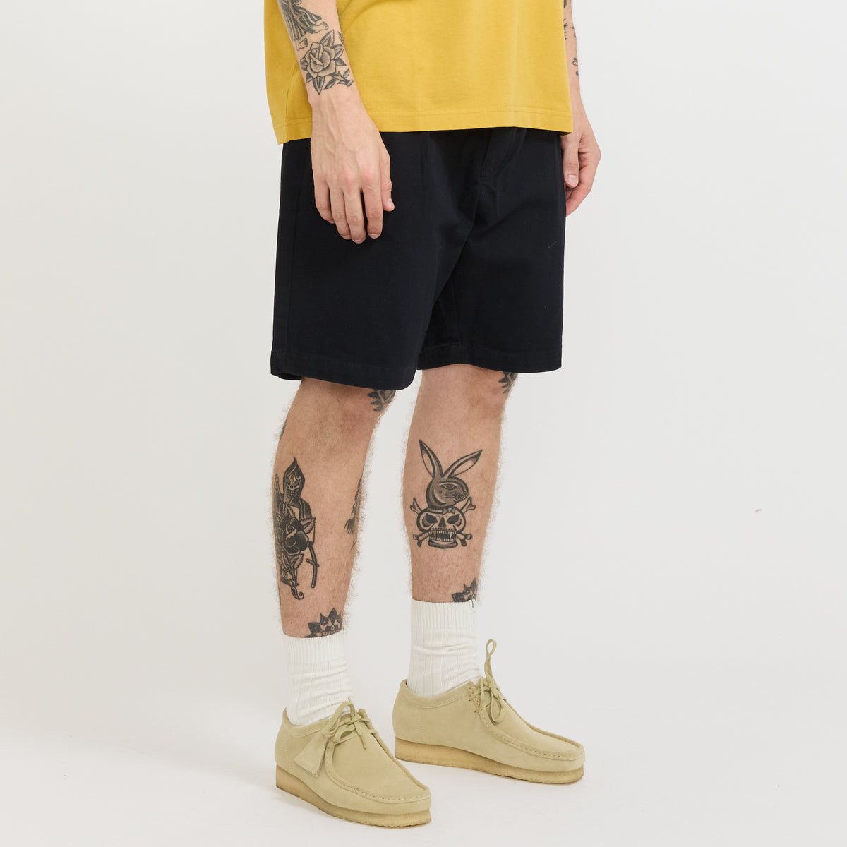 Service Works | Twill Part Timer Shorts Black | Maplestore