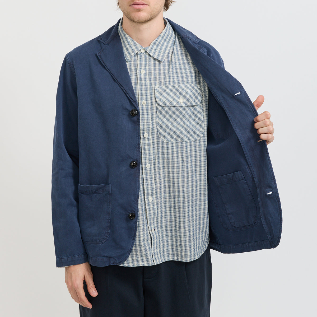 Corridor NYC Twill Blazer Navy - image 6