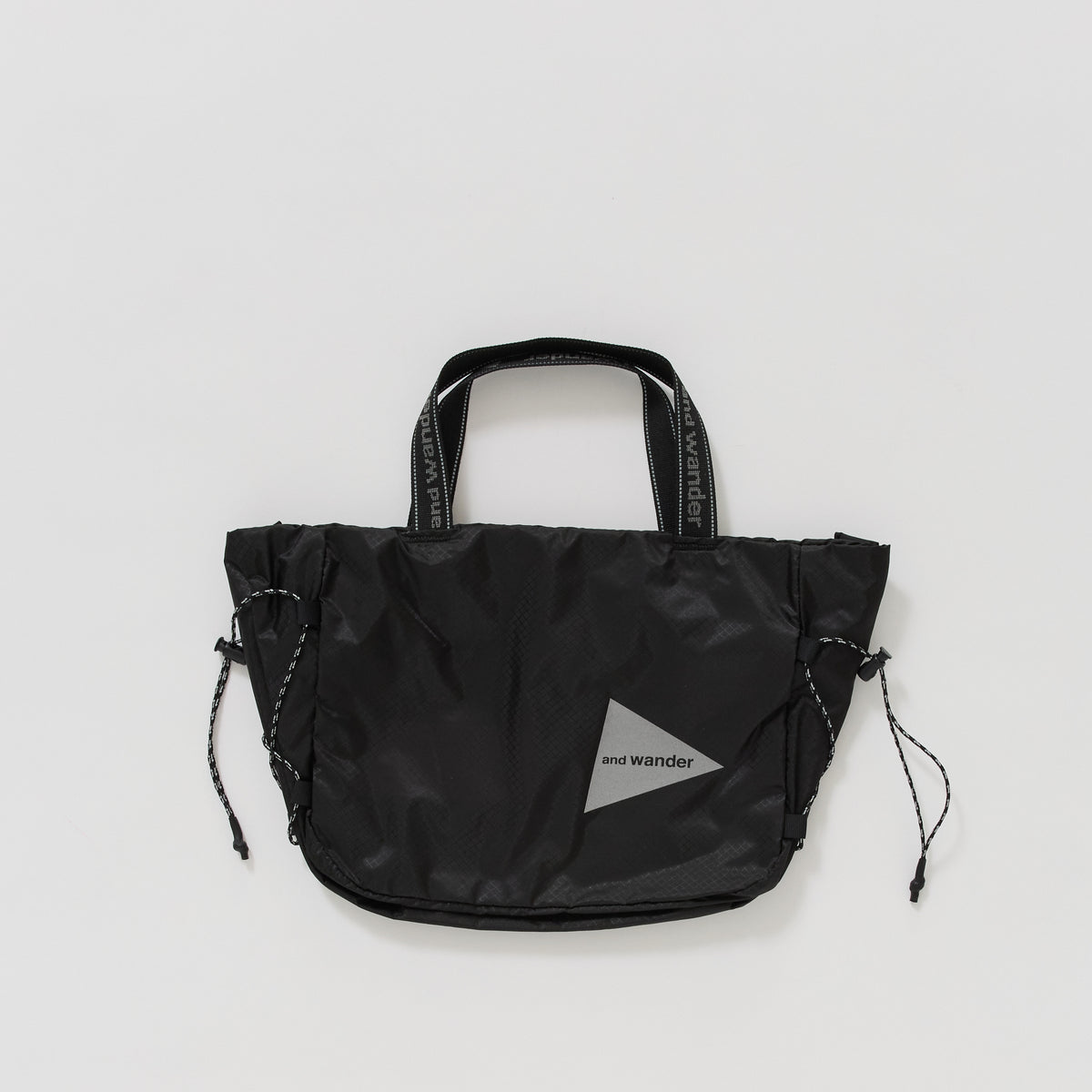 And Wander | Sil Mini Tote Bag Black | Maplestore