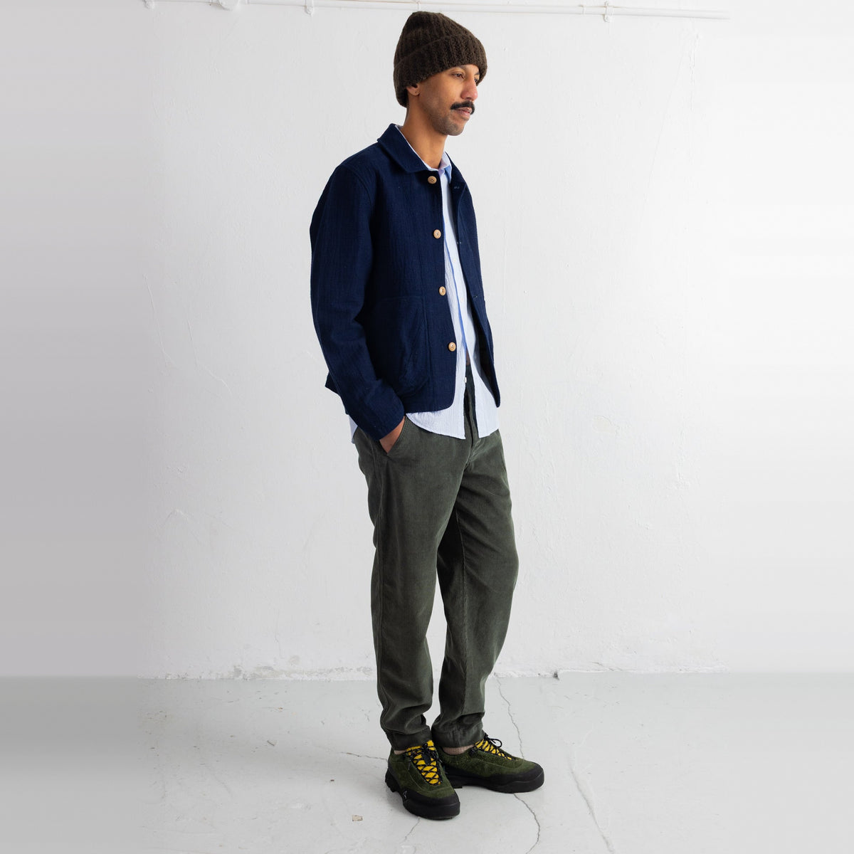 Prism Jacket Indigo Texture
