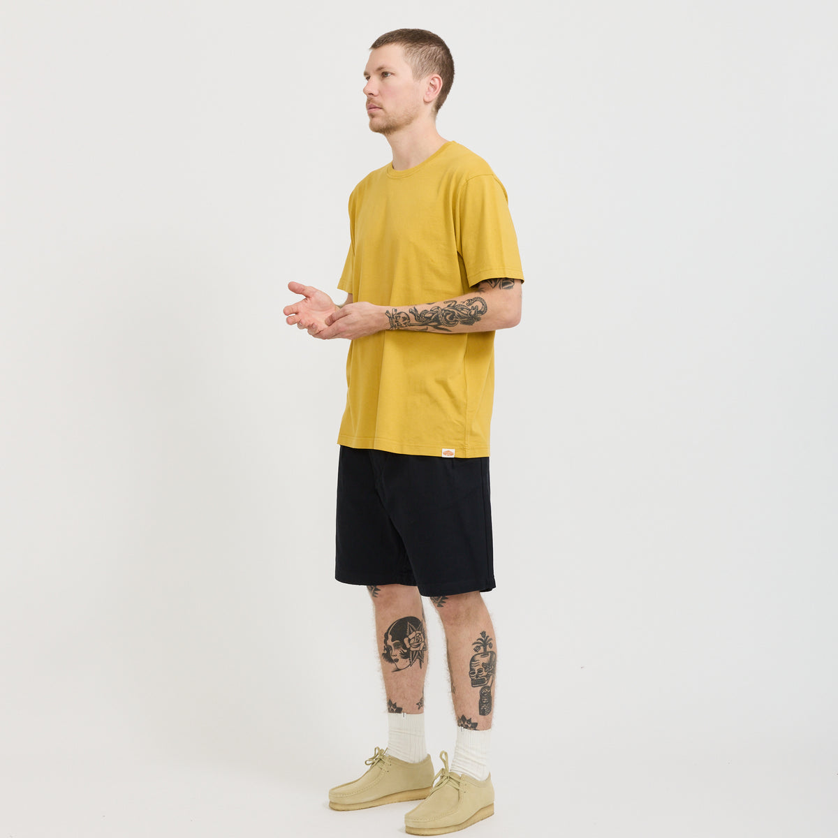 Service Works | Twill Part Timer Shorts Black | Maplestore