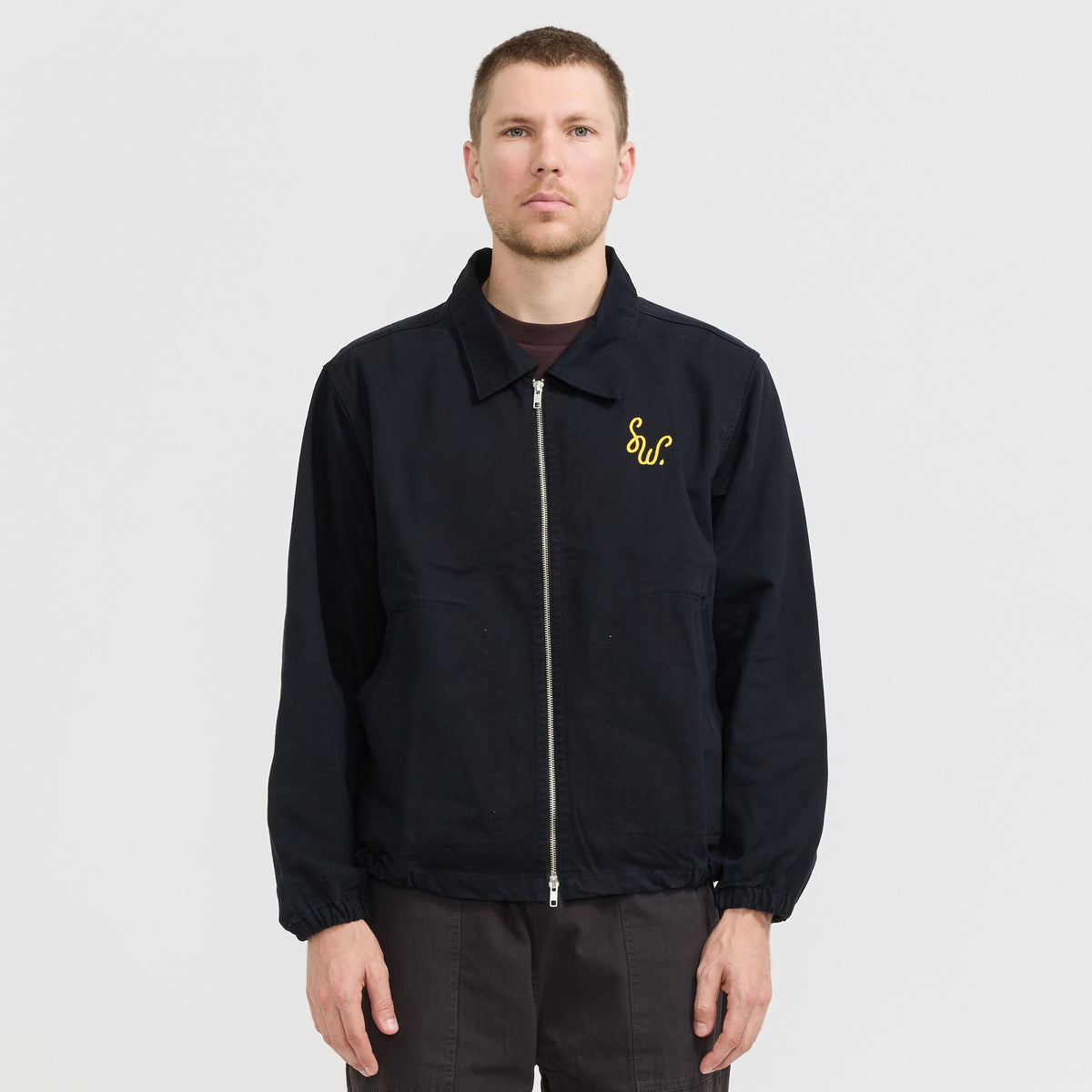 Service Works | Dove Work Jacket Black | Maplestore