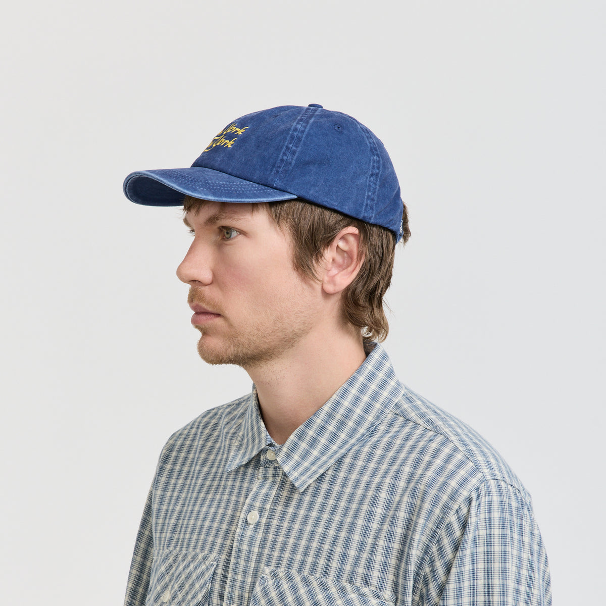 Corridor NYC Washed Script Cap Navy - image 4