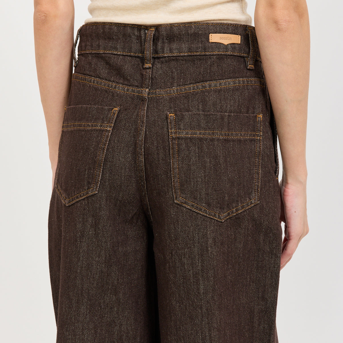 Sessun | Carles Pants Brownim | Maplestore