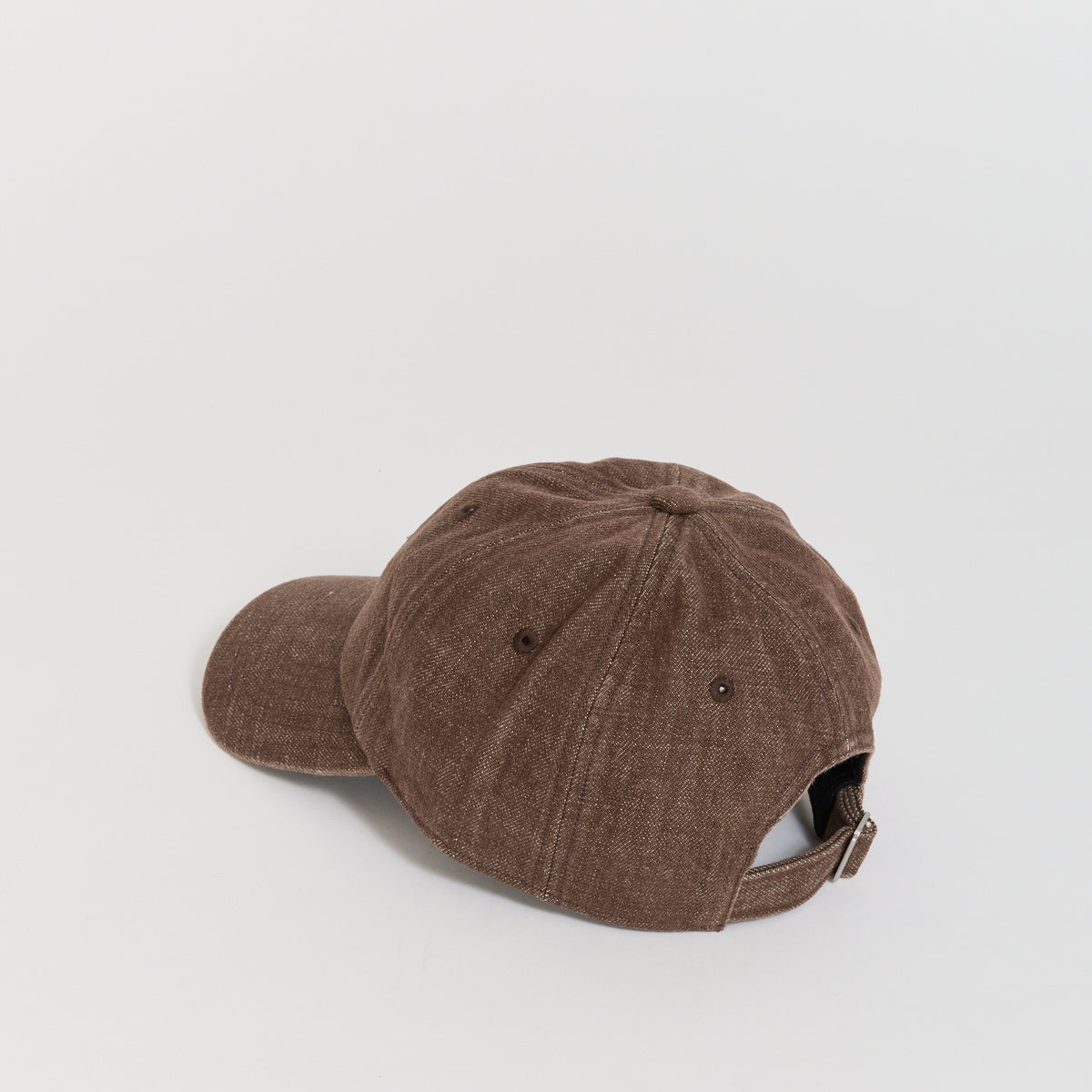 Danton | 6 Panel Cap Colour Denim Brown | Maplestore
