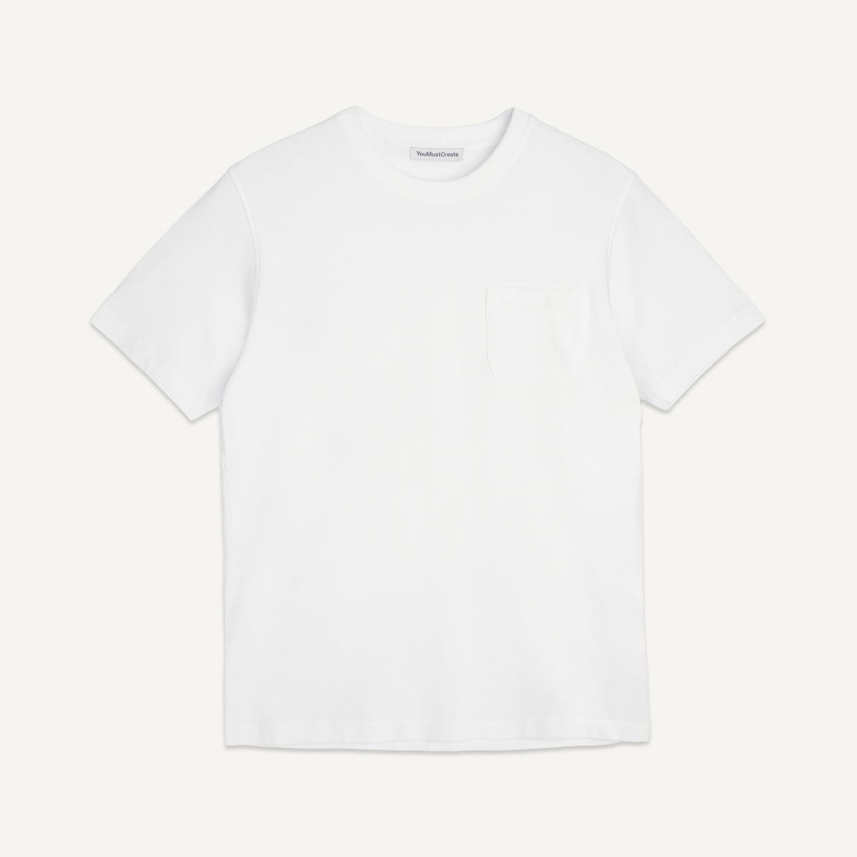 YMC Wild Ones T-Shirt in White - front