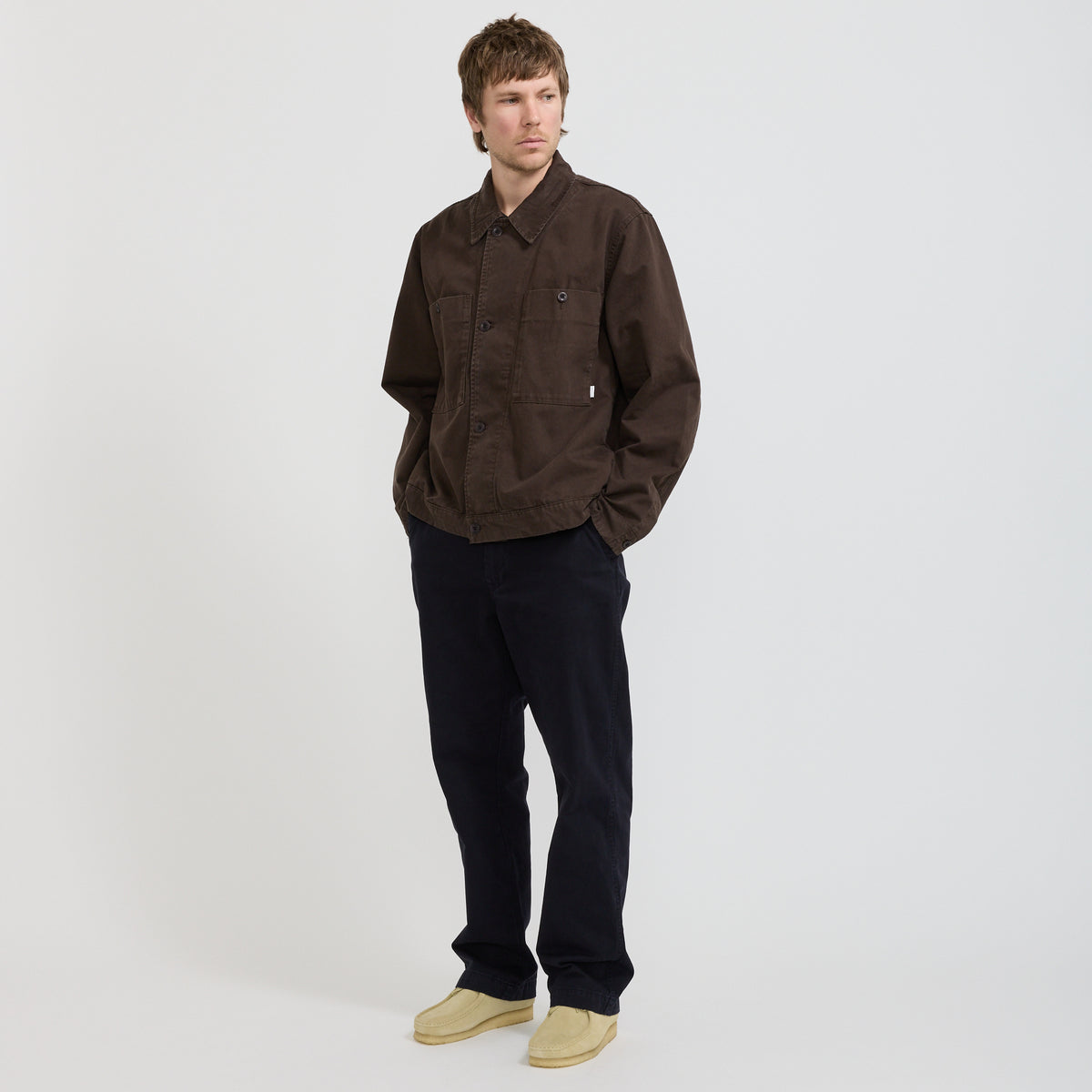 Norse Projects Arresskov Broken Twill Overshirt Delicioso Brown - image 2