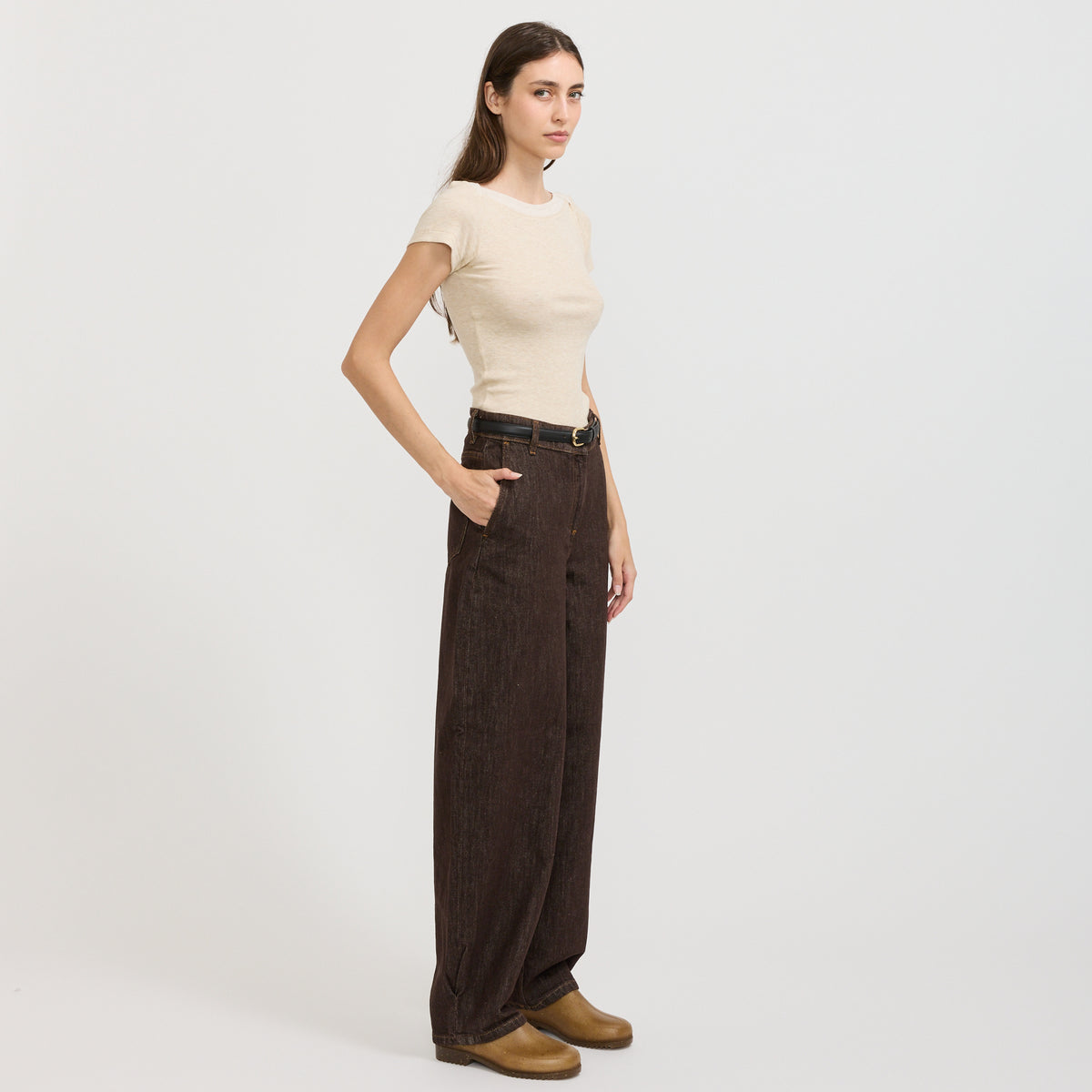 Sessun | Carles Pants Brownim | Maplestore