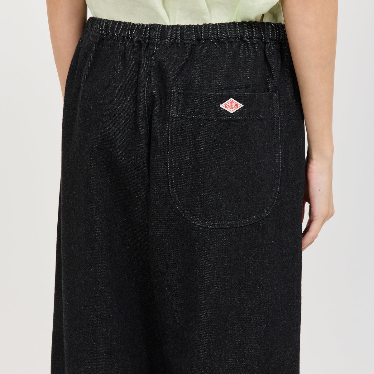 Danton | Womens Easy Pants 11.5oz Denim Black Denim | Maplestore