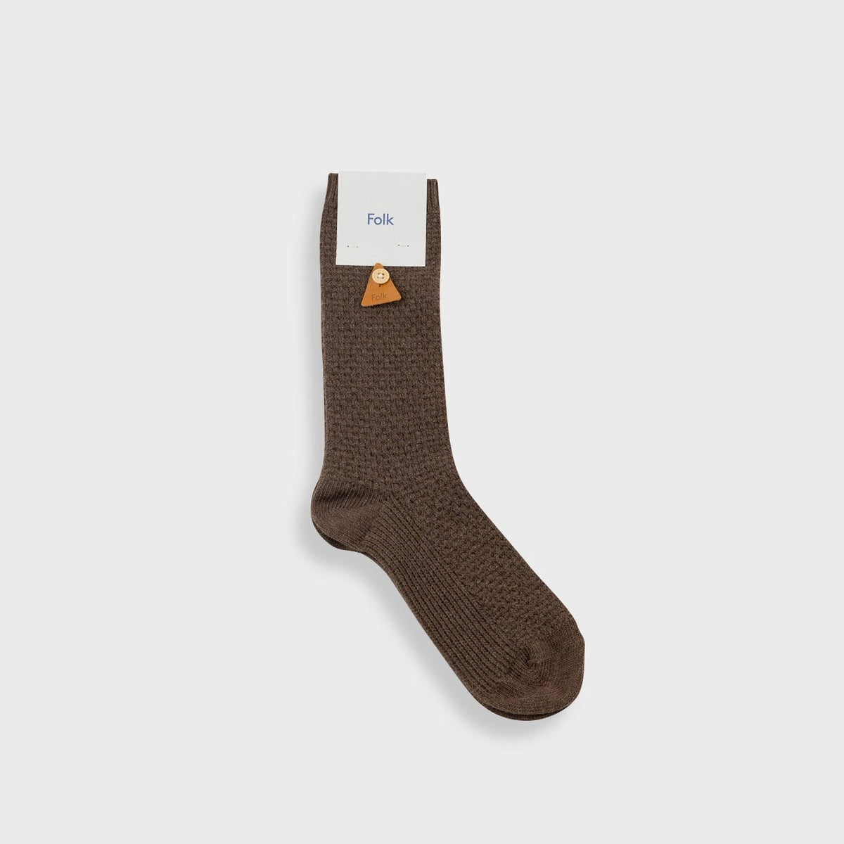 Waffle Socks Espresso