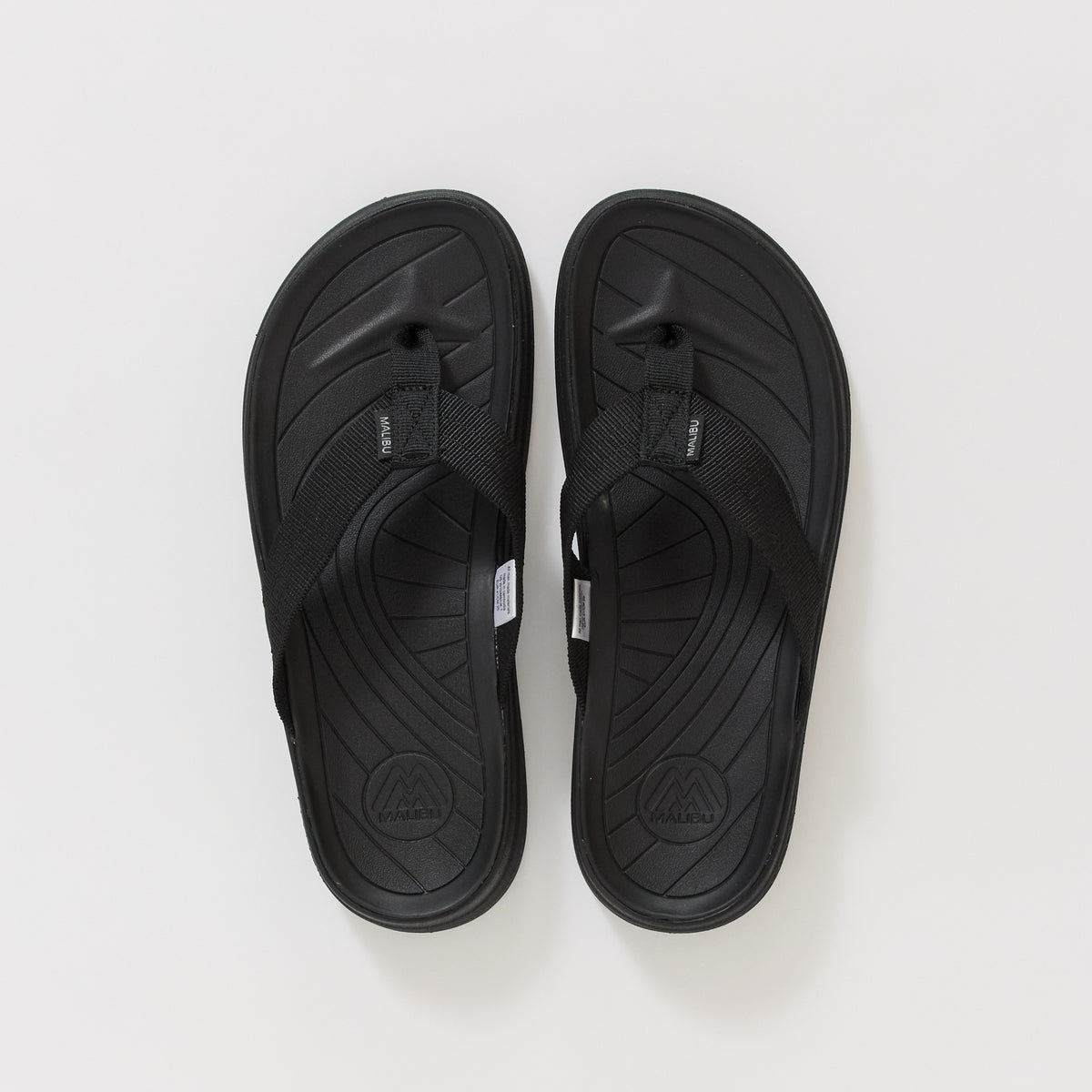 Malibu Sandals | Surfrider Polyester Black | Maplestore