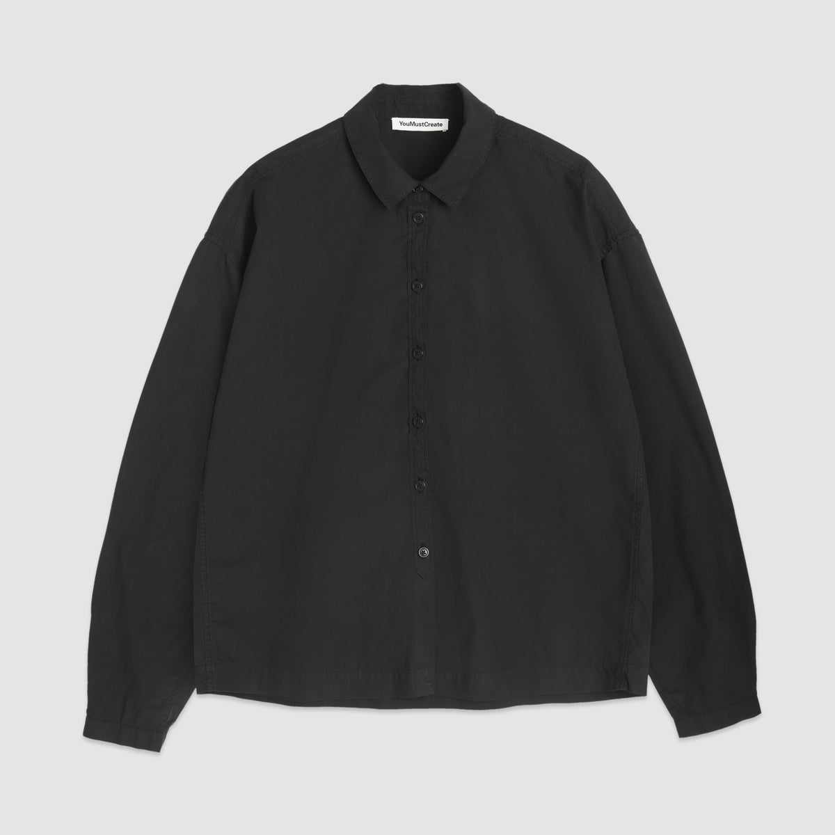 YMC Marianne Shirt in Black - front