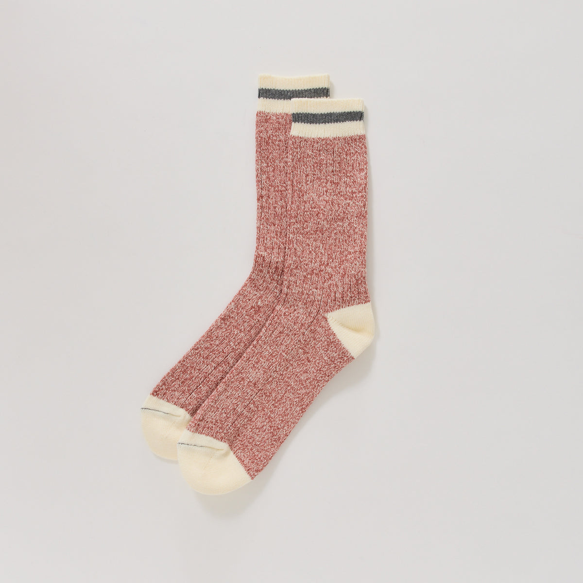 Beams Plus | Ragg Socks Red | Maplestore