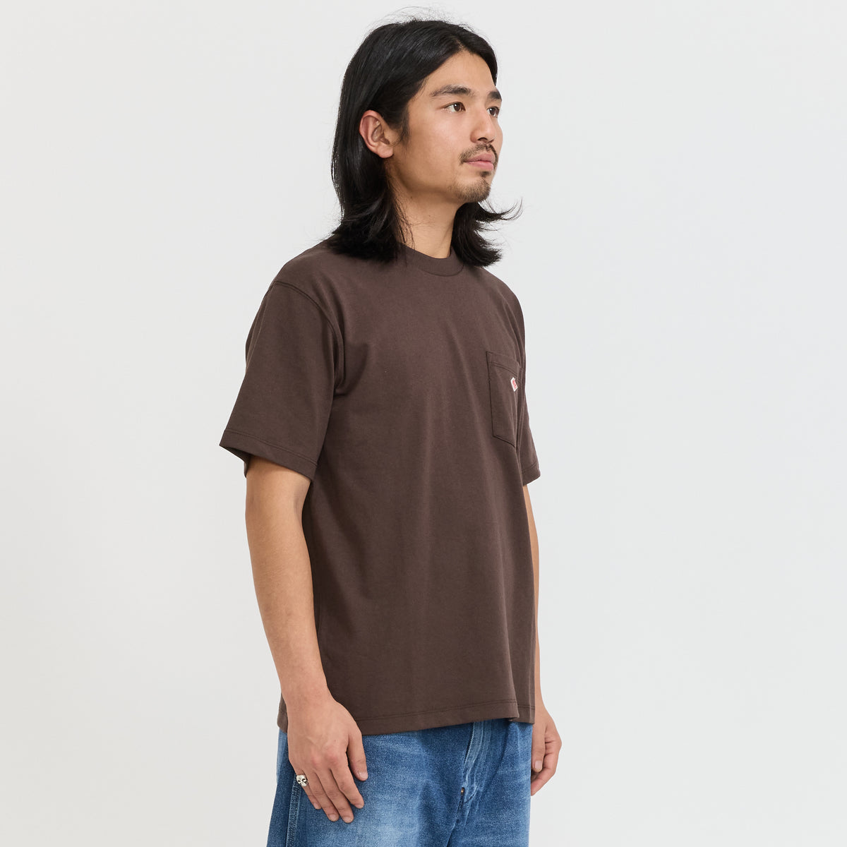 Danton | Pocket T-Shirt Brown | Maplestore