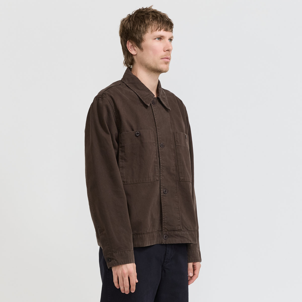 Norse Projects Arresskov Broken Twill Overshirt Delicioso Brown - image 3