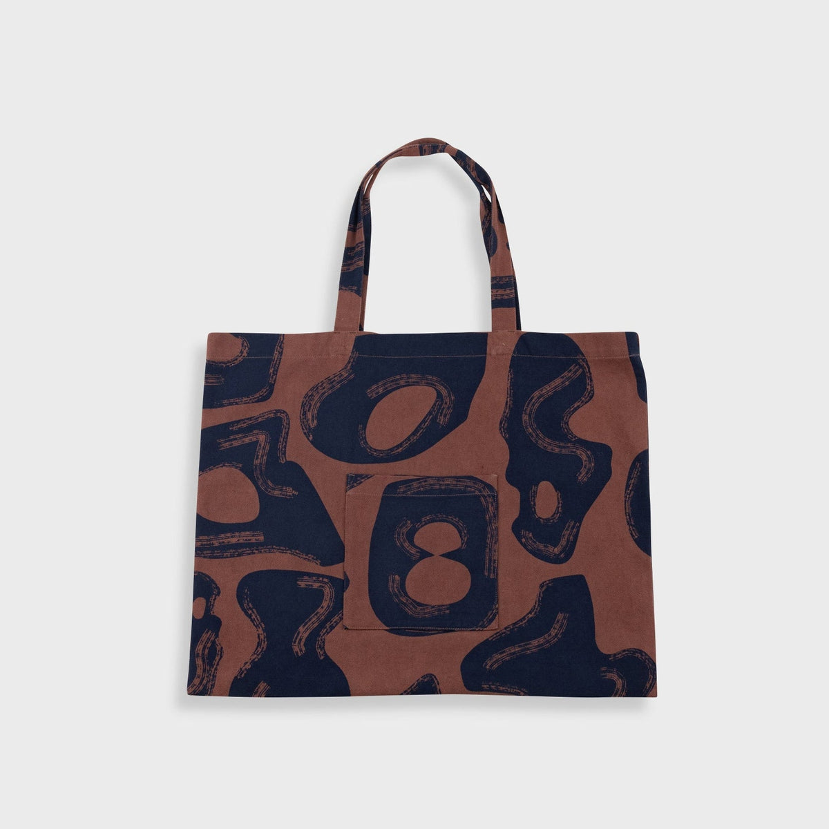 Tote Bag Espresso / Navy