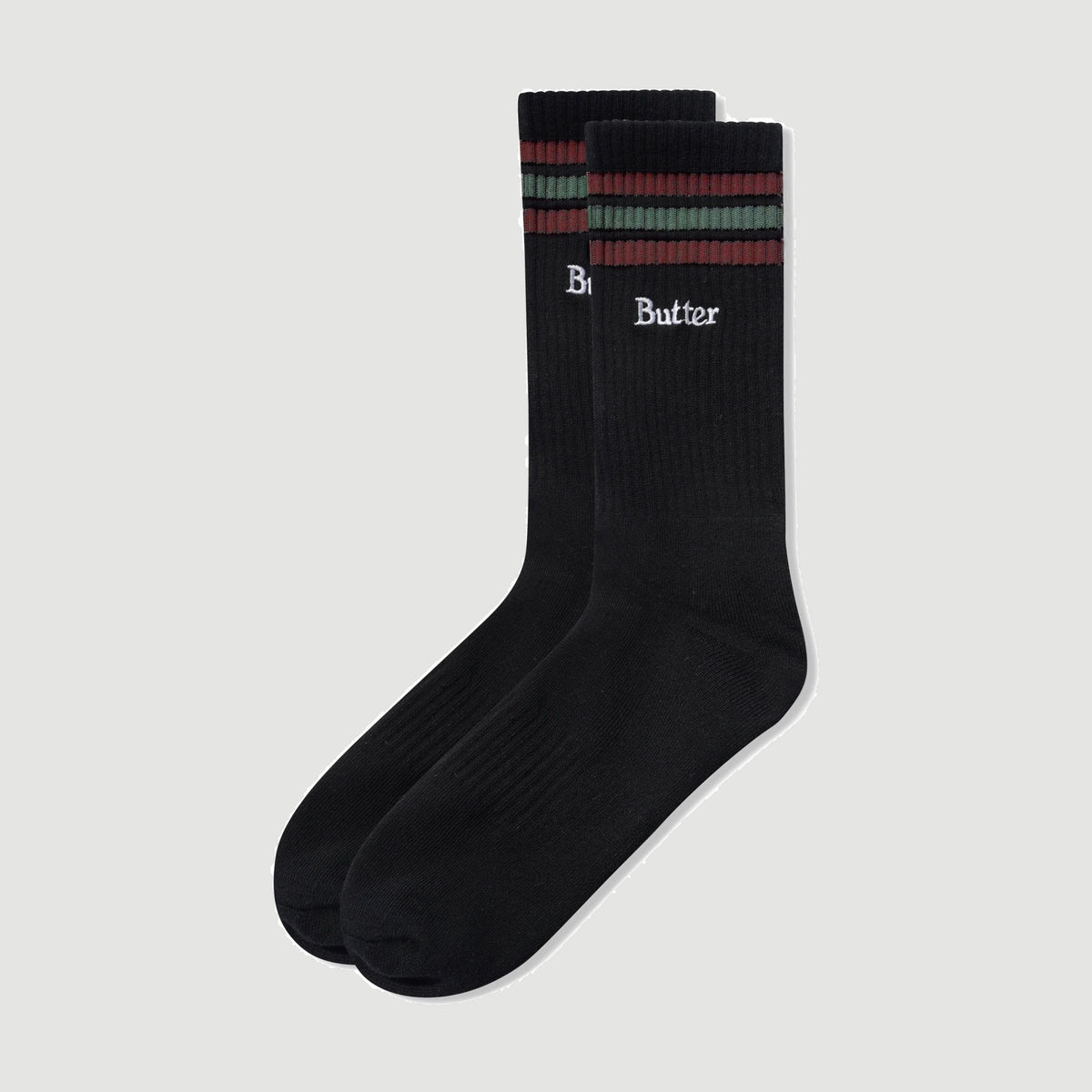 Stripe Socks Black