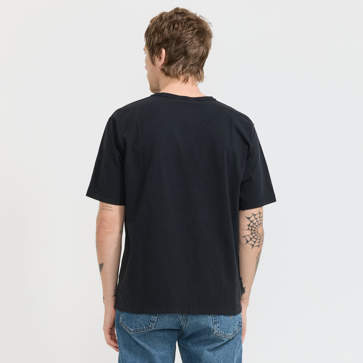 Norse Projects Elmelunde Soft Compact Cotton T-Shirt Black - image 4