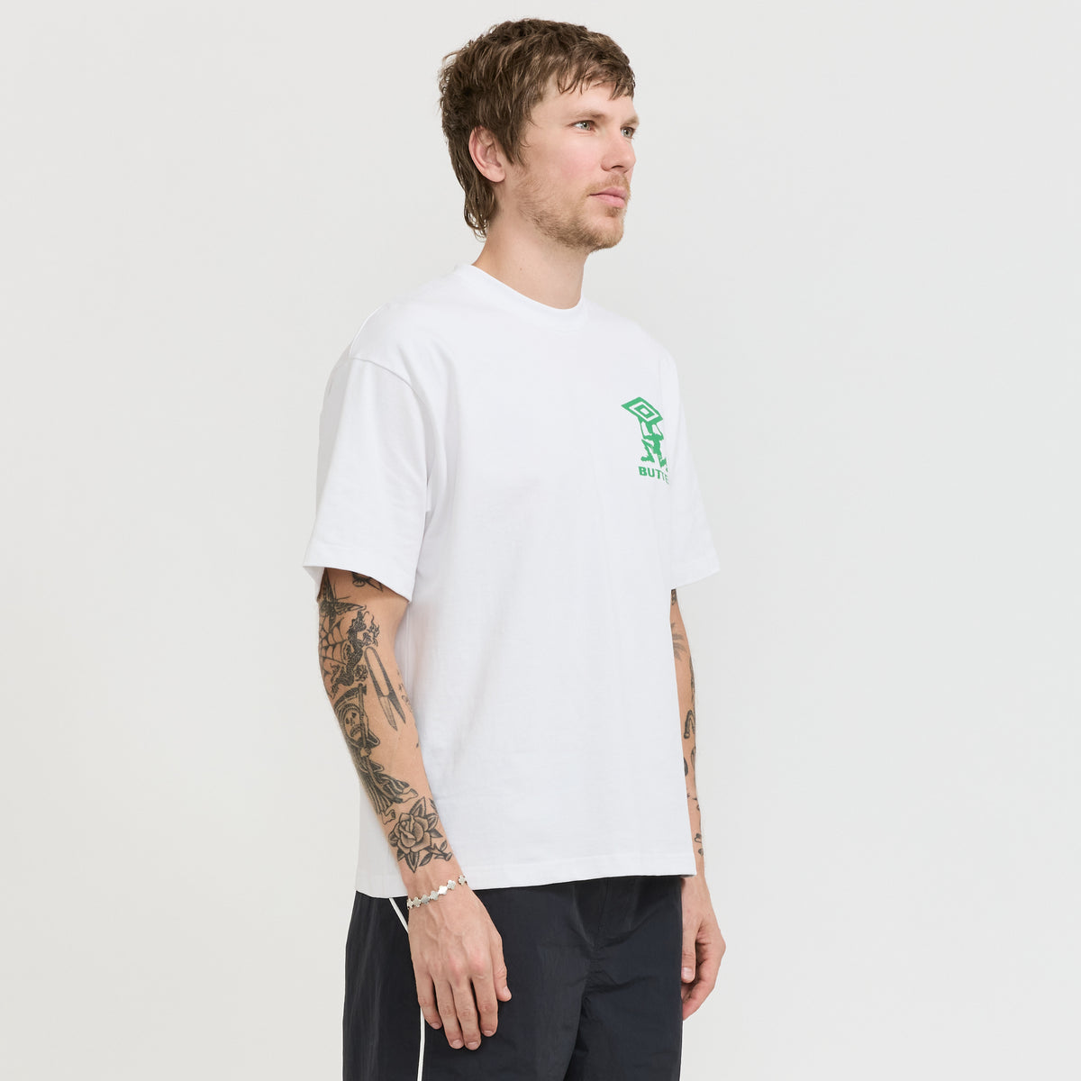 Butter Goods x Umbro Terrain Tee White