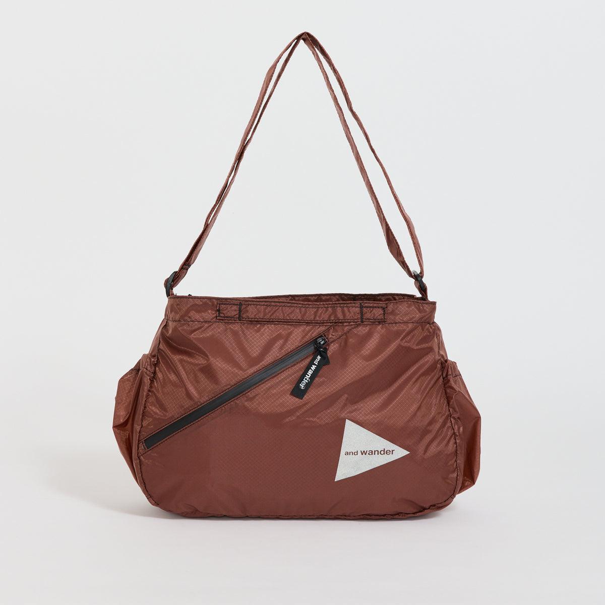 And Wander | Sil Shoulder Bag Dark Pink | Maplestore