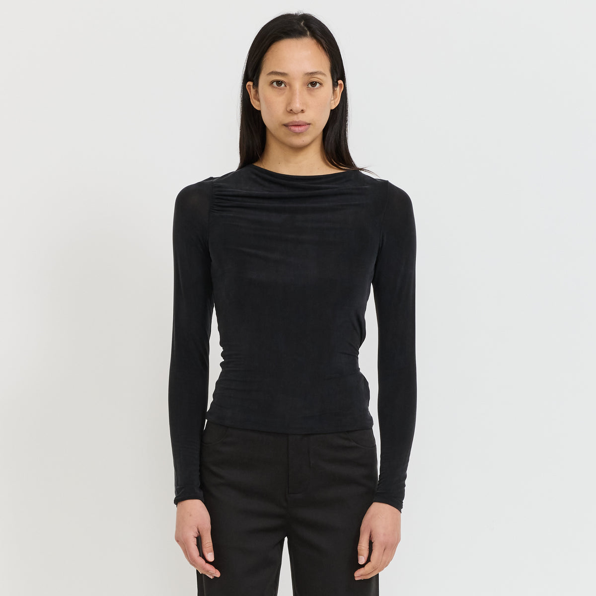 Kylie LS Top Graphite