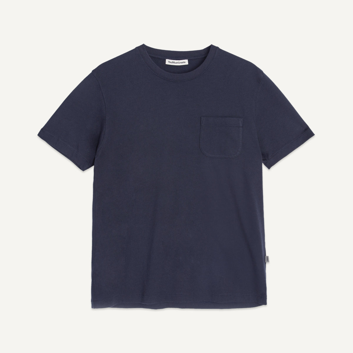 YMC Wild Ones T-Shirt in Navy - front