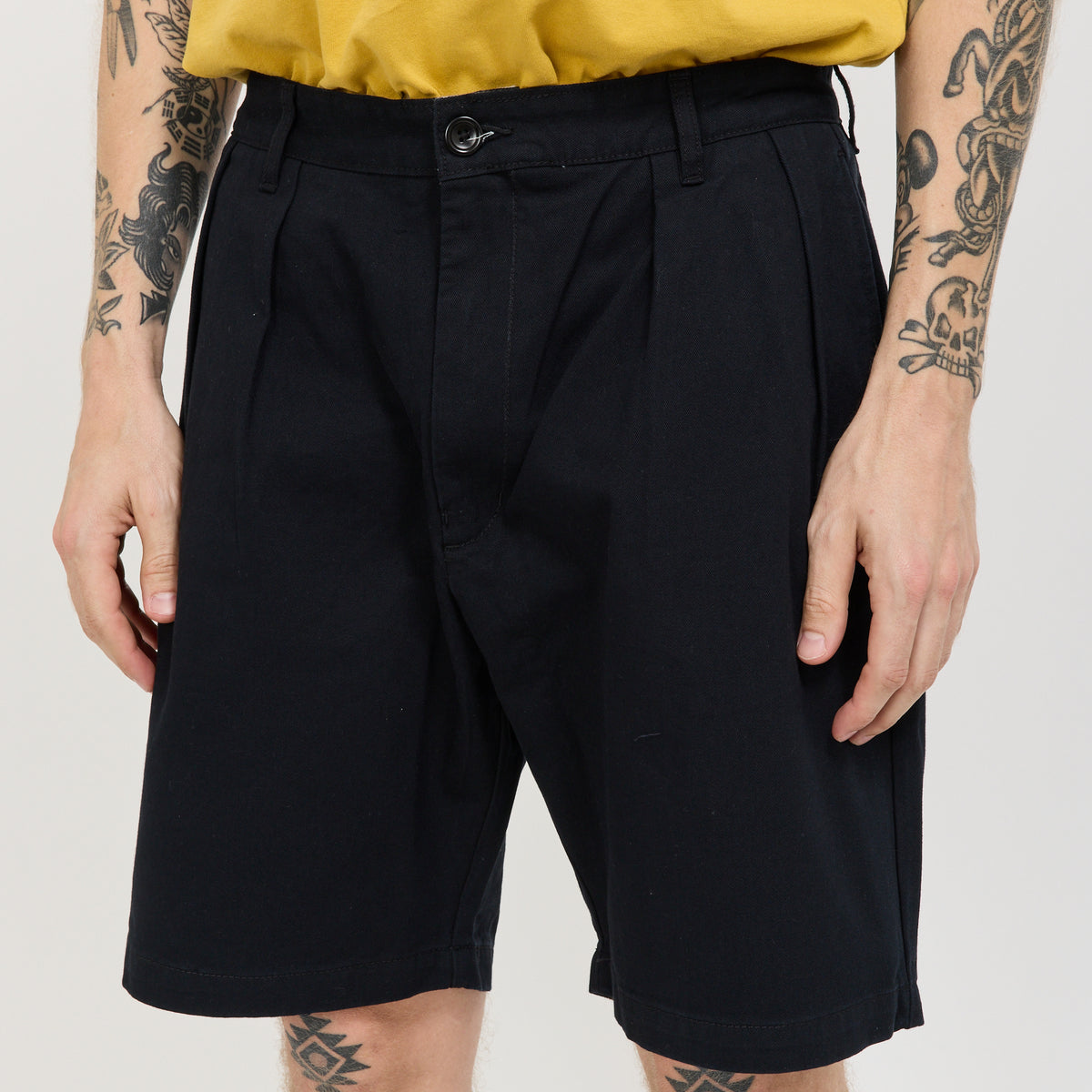 Service Works | Twill Part Timer Shorts Black | Maplestore