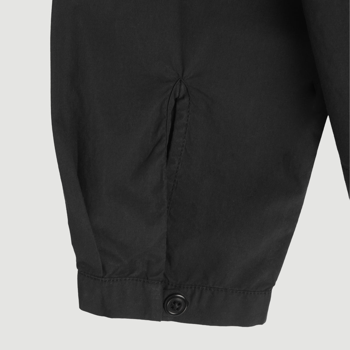 YMC Marianne Shirt in Black - detail