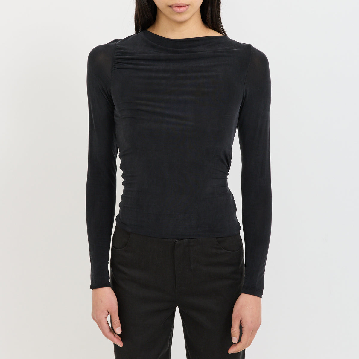 Kylie LS Top Graphite