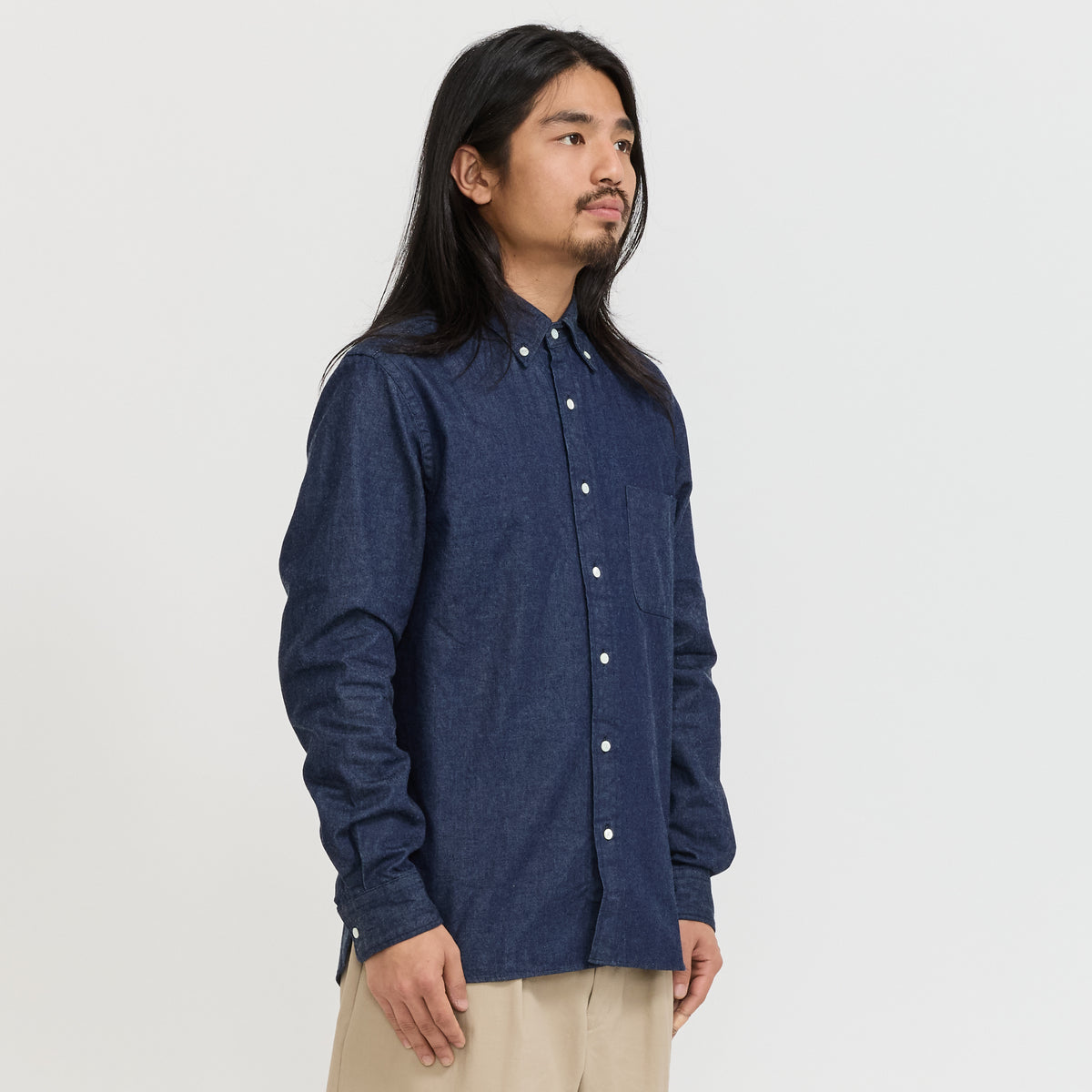 Beams Plus | BD Denim Shirt Indigo | Maplestore