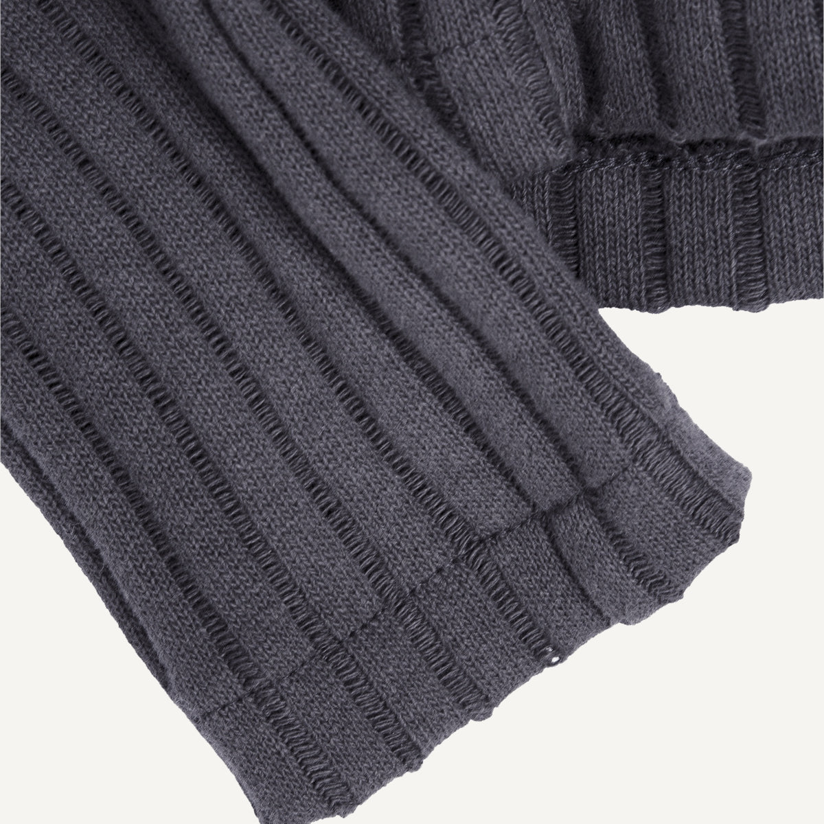 YMC Charotte Raglan Top in Charcoal - detail