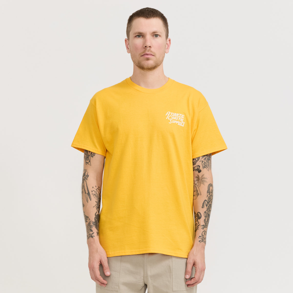 Atlantic Coastal Supplies | Standard Tee Yellow | Maplestore