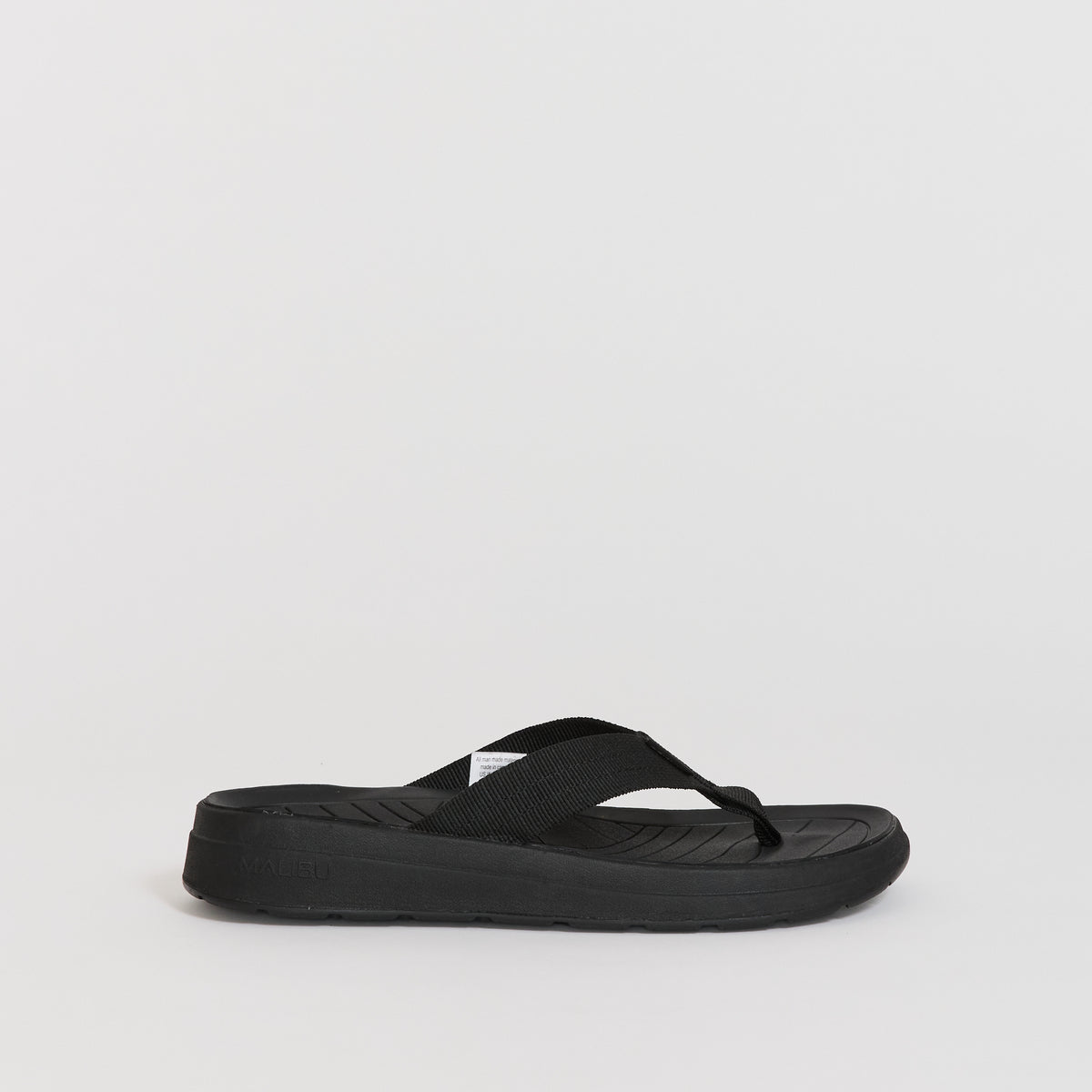 Malibu Sandals | Surfrider Polyester Black | Maplestore