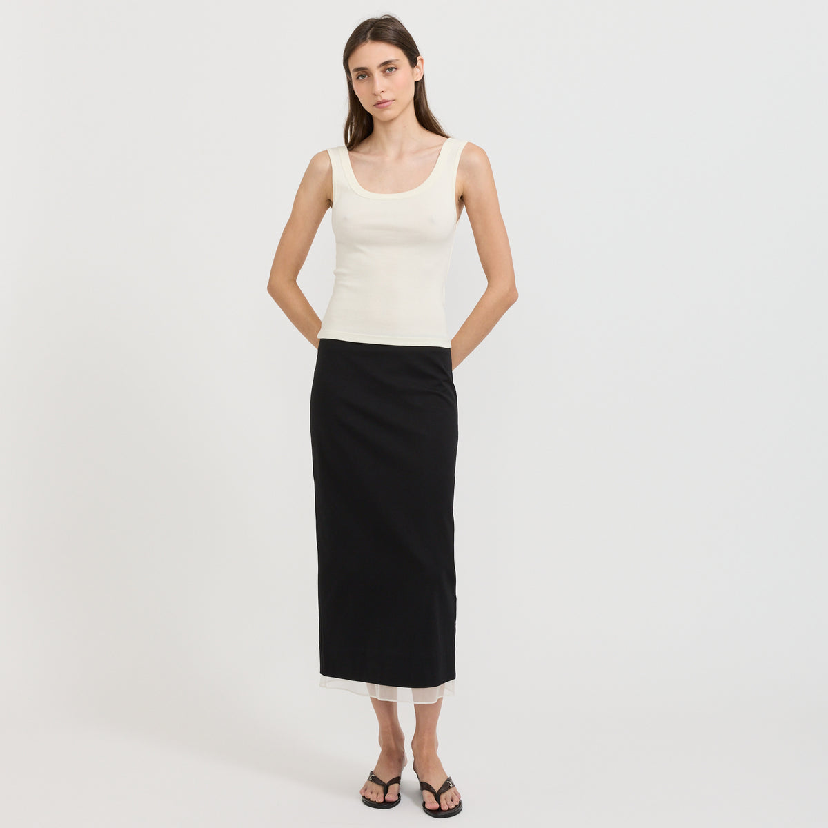 St. Agni | Scooped Ballerina Top Talco | Maplestore