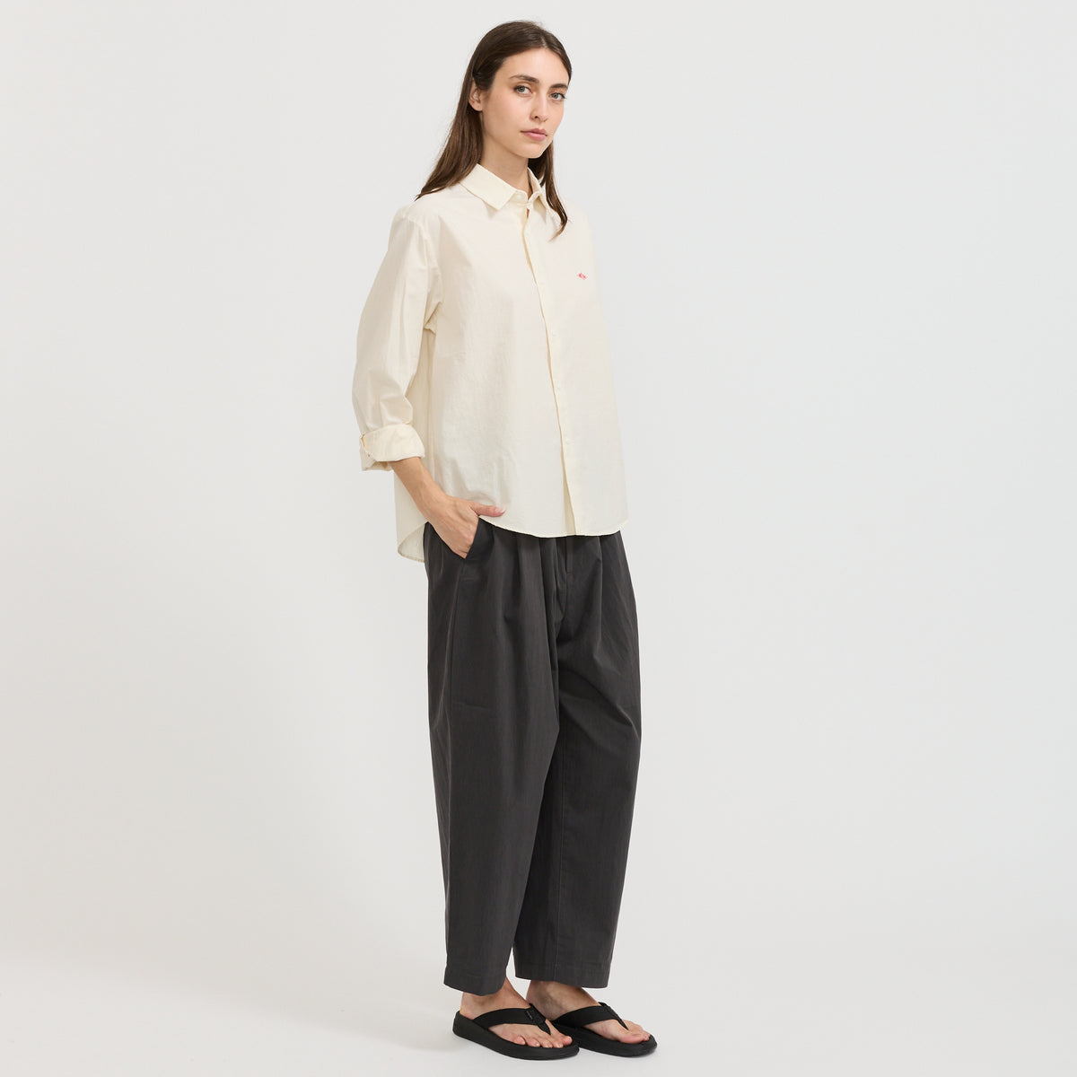Danton | Washed Shirt Off White | Maplestore