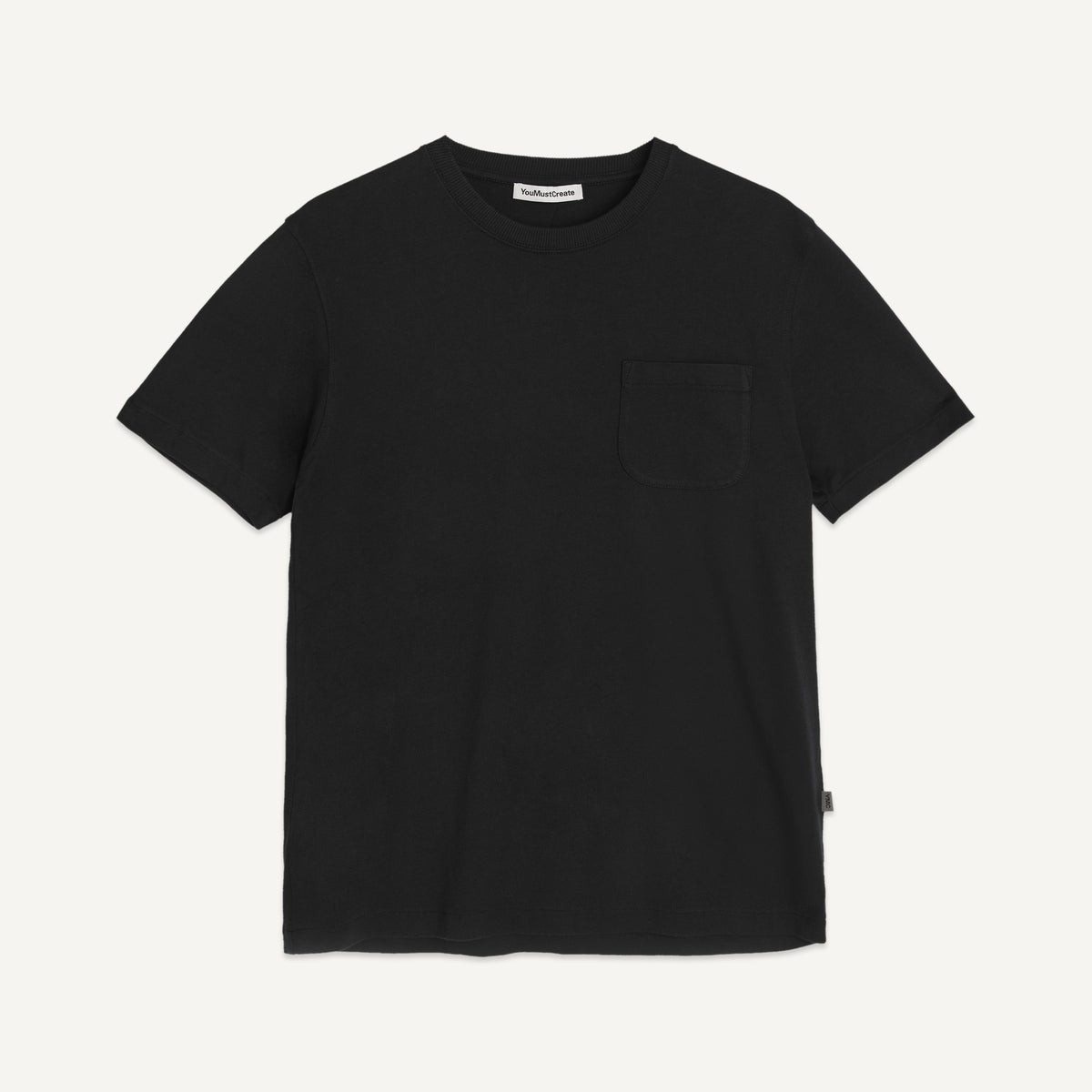 YMC Wild Ones T-Shirt in Black - front